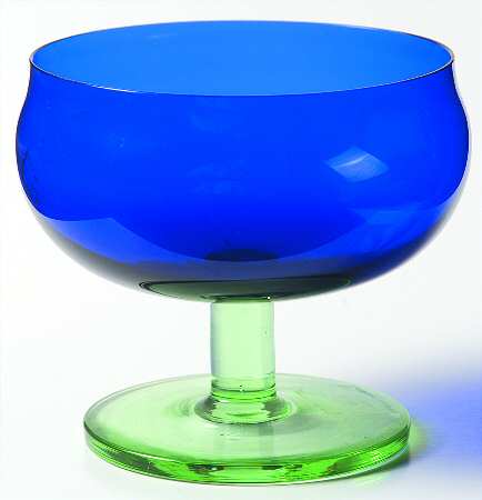 Capers Blue and Green Champagne/Tall Sherbet