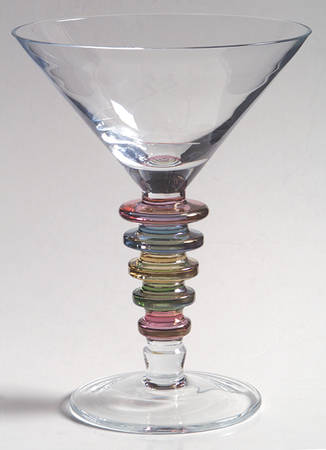 Carnival Martini Glass