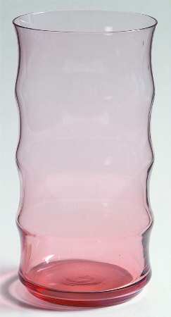 Chromatics Red Lavender Highball Glass