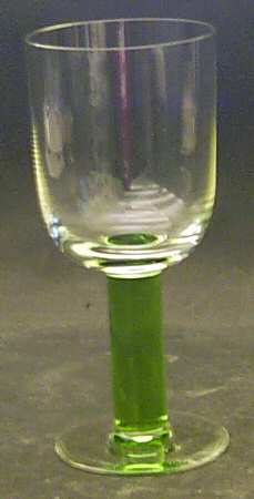 Floral Wine Glass