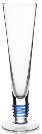 Synergy Cobalt Blue Fluted Champagne