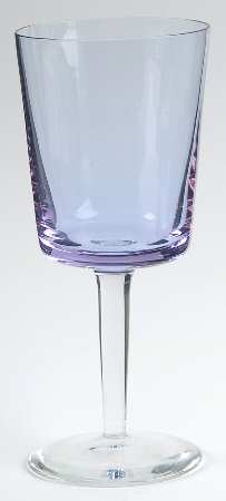 Watercolors Lilac (Twilight) Water Goblet