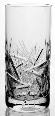 Pinwheel Highball Glass by Bohemia Crystal-Crystalex