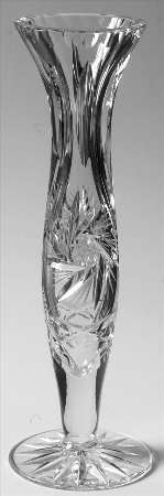 Pinwheel 8" Bud Vase by Bohemia Crystal-Crystalex