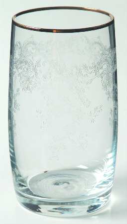 Queen's Lace Highball Glass