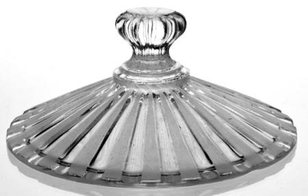 Frosted Ribbon Lid for 6" Compote