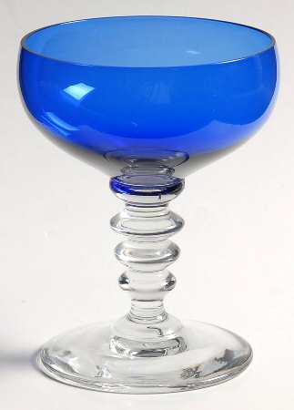 555 Blue Champagne/Tall Sherbet