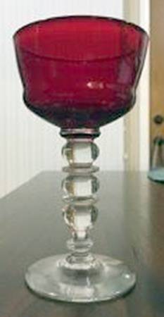 625r (Ruby) Champagne/Tall Sherbet