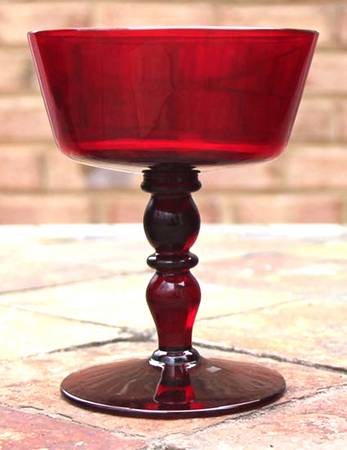 638 Ruby Champagne/Tall Sherbet