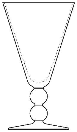 737 Water Goblet