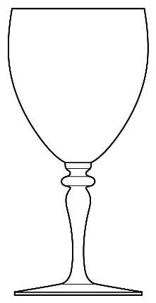 Reglas Clear (Stem 772) Water Goblet