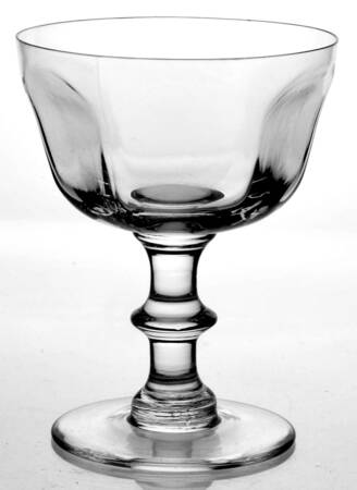 Antique Clear Champagne/Tall Sherbet
