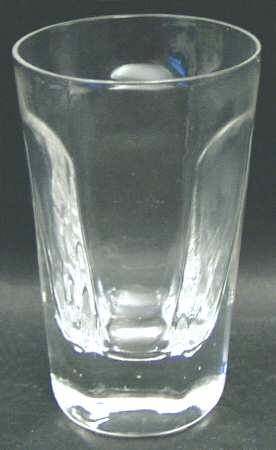 Antique Clear Flat Juice Glass