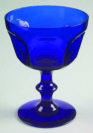 Antique Cobalt Blue Champagne/Tall Sherbet
