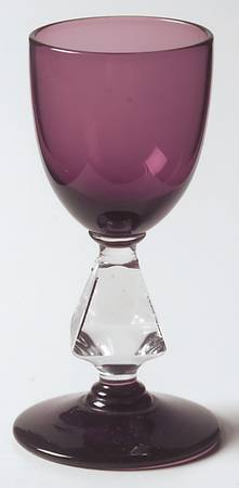 Aquarius Amethyst Cordial Glass