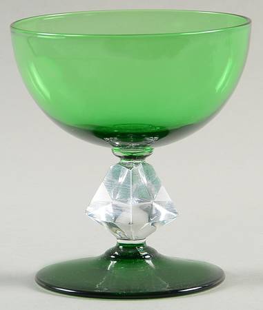 Aquarius Green Champagne/Tall Sherbet