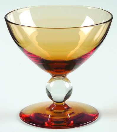 Aristocrat Amber Low Sherbet
