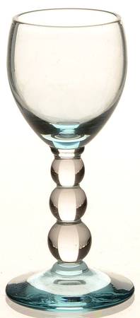 Aristocrat Blue Cordial Glass