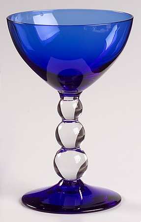 Aristocrat Cobalt Blue Champagne/Tall Sherbet