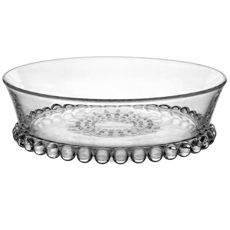 Atlas Clear 9" Round Bowl