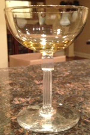 Colonnade Yellow Champagne/Tall Sherbet