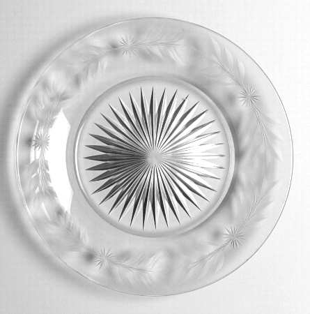 CUT 839 1-2 Luncheon Plate