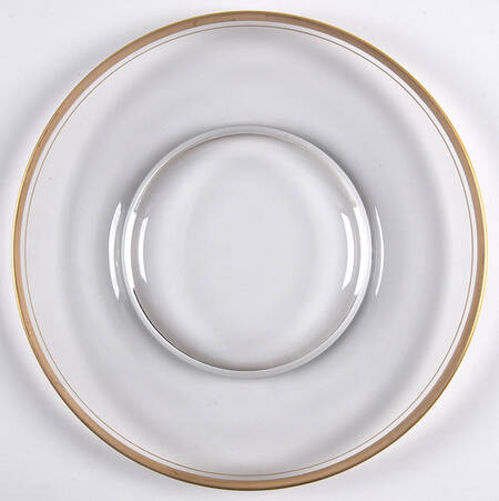 Debut (Gold Trim) Luncheon Plate