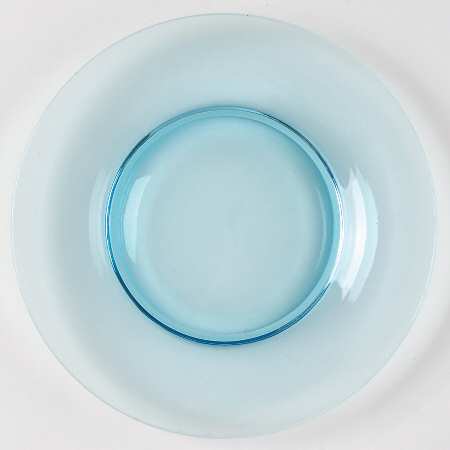 Delhi Light Blue (Cerulean) Luncheon Plate
