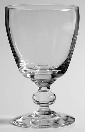 Early American Clear Water Goblet