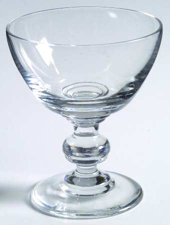 Early American Clear Champagne/Tall Sherbet