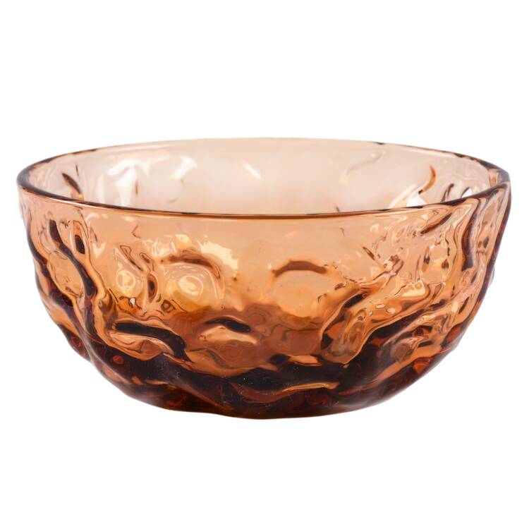 El Rancho Amber Small Fruit Dessert Bowl