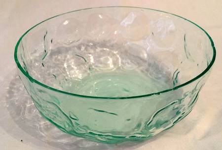El Rancho Green Small Dessert Bowl