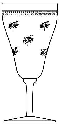 Etch 340 Water Goblet