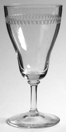 Etch 341 Water Goblet