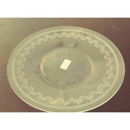 Etch 374 Finger Bowl & Underplate