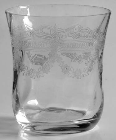 Etch 375 1-2 Whiskey Glass