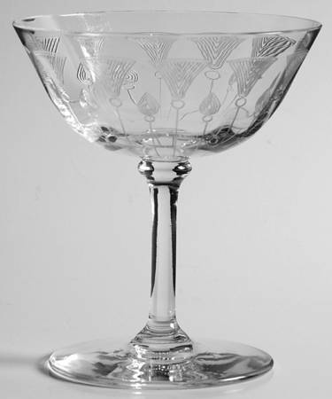 Etch 410  Champagne/Tall Sherbet