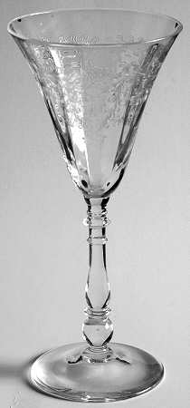 Fern Leaf (Stem 854, Etched) Sherry Glass