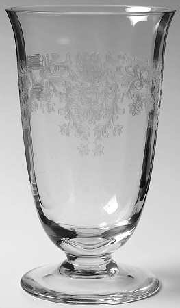 Fern Leaf (Stem 854, Etched) Iced Tea