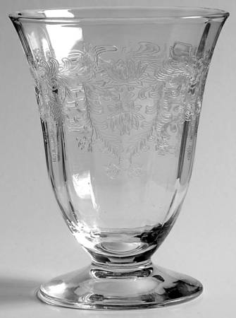 Fern Leaf (Stem 854, Etched) Juice Glass