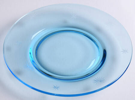 Festival Blue Luncheon Plate