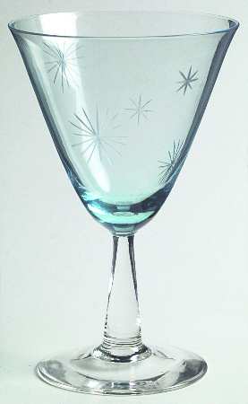 Festival Blue Water Goblet