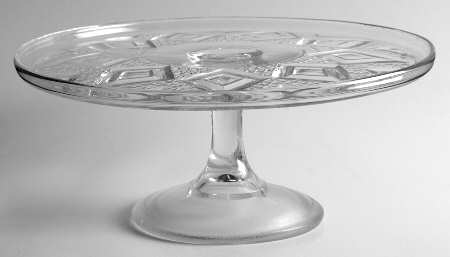 Grand 9" Diameter Pedestal Cake Stand