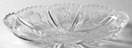 Panelled Thistle Pickle Dish