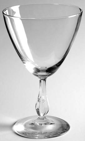 Pendant Clear Water Goblet