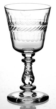 Prince Consort (Cut) Wine Glass