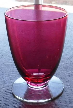 Springtime Cranberry (Stem 688) Juice Glass