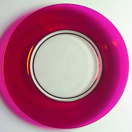 Springtime Cranberry (Stem 688) Luncheon Plate