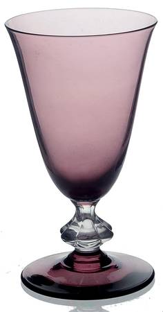 Symphony (Amethyst Bowl & Foot) Juice Glass