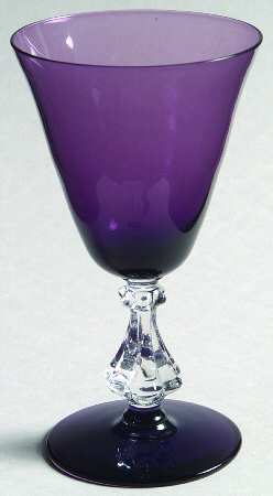 Symphony (Amethyst Bowl & Foot) Wine Glass
